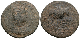 PAMPHYLIA, Sillyum. Salonina. Augusta, AD 254-268. Æ Decassarion
Weight 16,86 gr - Diameter 33 mm.