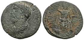Septimius Severus (193-211). Pisidia, Antioch. 
Weight 3,92 gr - Diameter 21 mm.