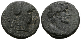 LYCAONIA. Iconium. Antoninus Pius (138-161). Ae.
Weight 4,80 gr - Diameter 15 mm.