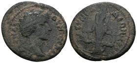 PHRYGIA. Synnada. Marcus Aurelius (Caesar, 139-161). Ae.
Weight 5,27 gr - Diameter 25 mm.