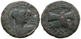 Roman Provincial uncertain, Bronze AE.
Weight 6,60 gr - Diameter 23 mm.