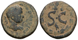 Elagabalus. (218-222 AD). Æ Bronze. Syria. Antioch.
Weight 5,62 gr - Diameter 18 mm.