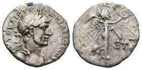 Hadrian (117-138), Hemidrachm, Cappadocia: Caesarea, AD 121-122, AR.
 [AVTO KAIC TPA]I AΔ - PIANOC CEBACT, laureate, draped and cuirassed bust r., Rv....