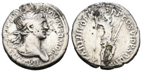 Trajan. AD 98-117. AR Denarius
Weight 3,17 gr - Diameter 17 mm.