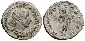 Gordian III. AD 238-244. AR Antoninianus
Weight 4,70 gr - Diameter 22 mm.