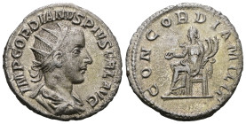 GORDIAN III. 238-244 AD. AR Antoninianus
Weight 3,76 gr - Diameter 20 mm.