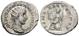GORDIAN III. 238-244 AD. AR Antoninianus
Weight 4,94 gr - Diameter 21 mm.