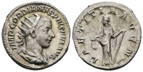 GORDIAN III. 238-244 AD. AR Antoninianus
Weight 4,81 gr - Diameter 20 mm.