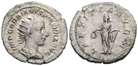 GORDIAN III. 238-244 AD. AR Antoninianus
Weight 4,89 gr - Diameter 23 mm.