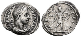Severus Alexander. AD 222-235. AR Denarius
Weight 2,78 gr - Diameter 19 mm.