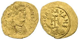 CONSTANS II (641-668). GOLD Tremissis.
Weight 1,48 gr - Diameter 15 mm.