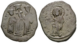 Constantine X Ducas with Eudocia. Nummus. 1059-1067 AD.
Weight 8,08 gr - Diameter 25 mm.