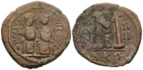 Justin II and Sophia AD 565-578.
Weight 15,20 gr - Diameter 31 mm.