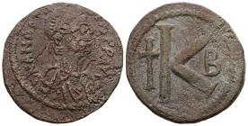 Anastasius I (491-518) AE Half Follis
Weight 10,39 gr - Diameter 25 mm.