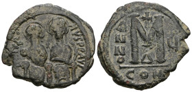 Justin II and Sophia AD 565-578.
Weight 11,72 gr - Diameter 29 mm.