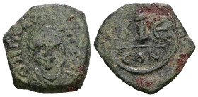 Justin II. 565-578. Æ Decanummium
Weight 2,68 gr - Diameter 16 mm.