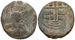 Anonymous, attributed to Romanus III (1028-1034) AE follis
Weight 9,22 gr - Diameter 26 mm.