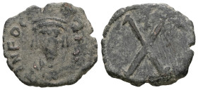 Phocas. 602-610. AE decanummium
Weight 2,26 gr - Diameter 17 mm.