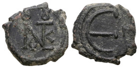 Byzantine uncertain, Bronze AE.
Weight 2,06 gr - Diameter 13 mm.
