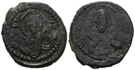 Anonymous (attributed to Romanus IV). Ca. 1068-1071. Æ follis
Weight 9,63 gr - Diameter 27 mm.