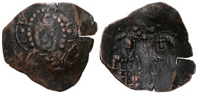 Byzantine uncertain, Bronze AE.
Weight 1,39 gr - Diameter 22 mm.