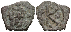 Byzantine uncertain, Bronze AE.
Weight 2,06 gr - Diameter 19 mm.