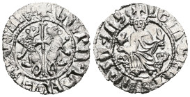 Armenia. Levon I. (1199-1219 AD) AR Tram.
Weight 2,81 gr - Diameter 20 mm.