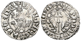 Armenia. Levon I. (1199-1219 AD) AR Tram.
Weight 3,00 gr - Diameter 22 mm.
