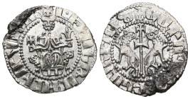 Armenia. Levon I. (1199-1219 AD) AR Tram.
Weight 2,83 gr - Diameter 21 mm.