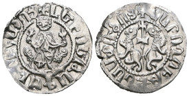 Armenia. Levon I. (1199-1219 AD) AR Tram.
Weight 2,95 gr - Diameter 21 mm.
