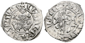 Armenia. Levon I. (1199-1219 AD) AR Tram.
Weight 2,70 gr - Diameter 24 mm.