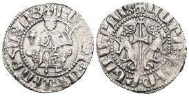 Armenia. Levon I. (1199-1219 AD) AR Tram.
Weight 2,99 gr - Diameter 21 mm.