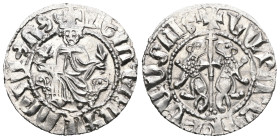 Armenia. Levon I. (1199-1219 AD) AR Tram.
Weight 2,99 gr - Diameter 20 mm.