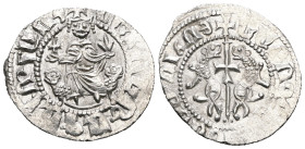 Armenia. Levon I. (1199-1219 AD) AR Tram.
Weight 2,86 gr - Diameter 22 mm.