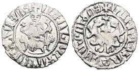 Armenia. Levon I. (1199-1219 AD) AR Tram.
Weight 2,93 gr - Diameter 21 mm.