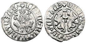 Armenia. Levon I. (1199-1219 AD) AR Tram.
Weight 2,89 gr - Diameter 21 mm.