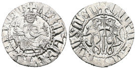 Armenia. Levon I. (1199-1219 AD) AR Tram.
Weight 2,84 gr - Diameter 20 mm.