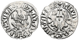 Armenia. Levon I. (1199-1219 AD) AR Tram.
Weight 2,86 gr - Diameter 22 mm.