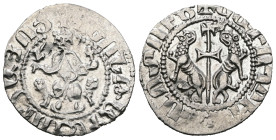 Armenia. Levon I. (1199-1219 AD) AR Tram.
Weight 2,92 gr - Diameter 20 mm.