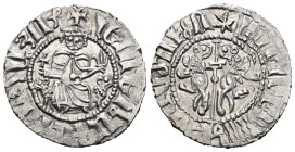 Armenia. Levon I. (1199-1219 AD) AR Tram.
Weight 2,99 gr - Diameter 19 mm.