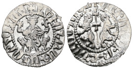 Armenia. Levon I. (1199-1219 AD) AR Tram.
Weight 2,78 gr - Diameter 20 mm.