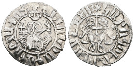 Armenia. Levon I. (1199-1219 AD) AR Tram.
Weight 2,91 gr - Diameter 20 mm.
