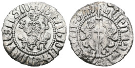 Armenia. Levon I. (1199-1219 AD) AR Tram.
Weight 2,83 gr - Diameter 20 mm.