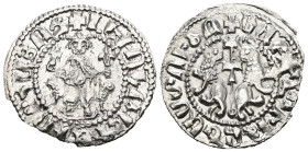 Armenia. Levon I. (1199-1219 AD) AR Tram.
Weight 2,79 gr - Diameter 22 mm.