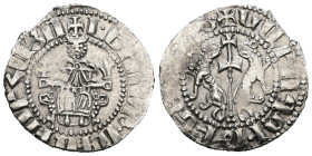 Armenia. Levon I. (1199-1219 AD) AR Tram.
Weight 2,99 gr - Diameter 20 mm.