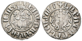 Armenia. Levon I. (1199-1219 AD) AR Tram.
Weight 3,06 gr - Diameter 20 mm.