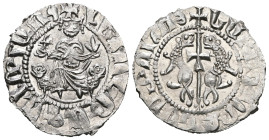 Armenia. Levon I. (1199-1219 AD) AR Tram.
Weight 2,87 gr - Diameter 22 mm.