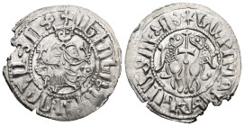 Armenia. Levon I. (1199-1219 AD) AR Tram.
Weight 2,82 gr - Diameter 22 mm.
