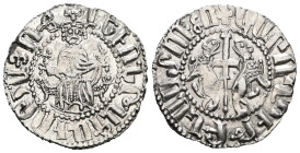 Armenia. Levon I. (1199-1219 AD) AR Tram.
Weight 3,00 gr - Diameter 21 mm.