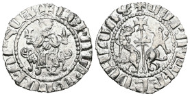Armenia. Levon I. (1199-1219 AD) AR Tram.
Weight 2,81 gr - Diameter 20 mm.